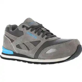 Walmart Reebok Work Women's Prelaris Composite Toe ESD Retro Jogger Work Shoe Grey - RB977 offer