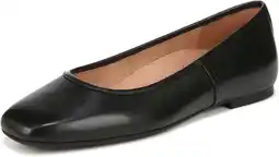 Walmart Vionic Women's Orinda Skimmers Ballet Flat Black Leather 11W offer