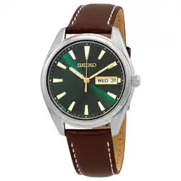 Walmart Seiko Neo Classic Quartz Green Dial Men's Watch SUR449P1 offer