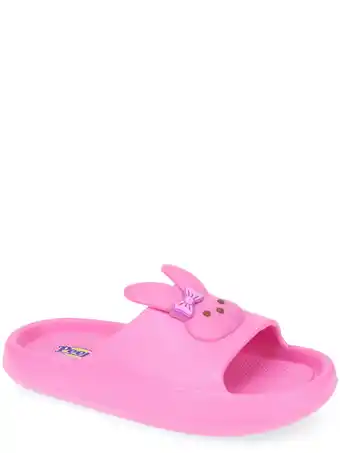 Walmart Peeps Girls Bunny Slide Sandals offer
