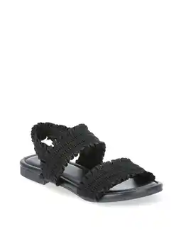 Walmart Justice Little Girl & Big Girl Ruffle Sandals offer