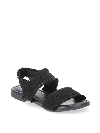 Walmart Justice Little Girl & Big Girl Ruffle Sandals offer