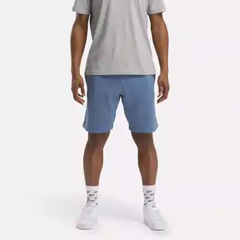 Walmart Reebok Identity Small Logo Fleece Shorts offer