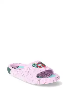 Walmart The Nightmare Before Christmas Girls Comfort Slides offer
