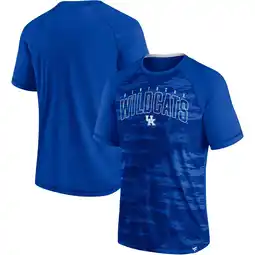 Walmart Men's Fanatics Royal Kentucky Wildcats Arch Outline Raglan T-Shirt offer
