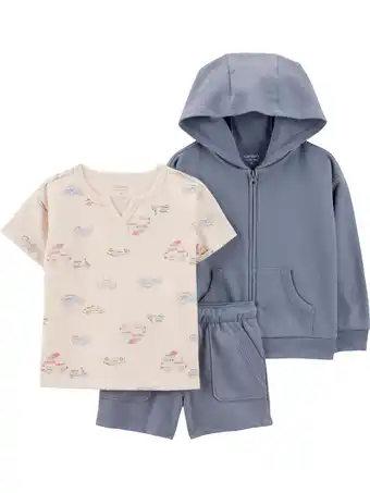 Walmart Carter's Child of Mine Baby and Toddler Boy Outfit Set, 3-Piece, Sizes 12M-5T offer