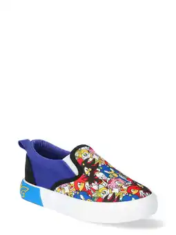 Walmart Sonic the Hedgehog Little & Big Boys Toddler Low-Top Sneakers offer