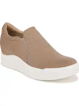 Walmart Dr. Scholl's Shoes Womens Time Off Wedge Sneaker Grey Microfiber Perf 7M offer