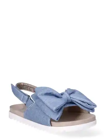 Walmart Wonder Nation Toddler Girl Bow Sandals offer