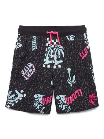 Walmart Fortnite Boys Palm Trees Graphic Swim Shorts, Sizes 4-12 offer
