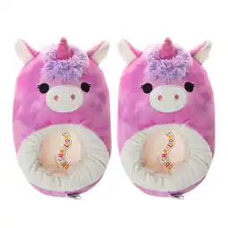 Walmart Pop Culture 888424-size7-8 Squishmallows Plush Adults Slippers - Size 7-8 offer