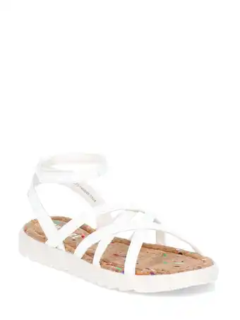 Walmart Justice Little Girl & Big Girl Strappy Sandals offer