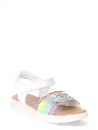 Walmart Wonder Nation Toddler & Baby Girl Star Play Sandals offer