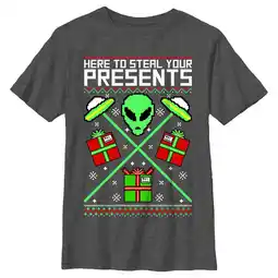 Walmart Boy's Lost Gods Present Stealer Graphic Tee Charcoal Heather X Large offer
