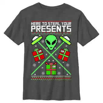 Walmart Boy's Lost Gods Present Stealer Graphic Tee Charcoal Heather X Large offer