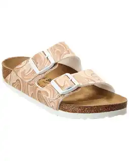 Walmart Birkenstock Arizona Birko-Flor Sandal, 37, Beige offer