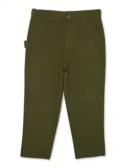 Walmart Pink Velvet Girls Twill Flare Front Pocket Pant, Sizes 4-16 offer
