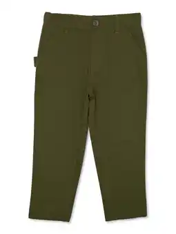 Walmart Pink Velvet Girls Twill Flare Front Pocket Pant, Sizes 4-16 offer
