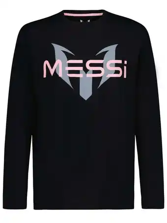 Walmart Messi Boys Logo Long Sleeve T-Shirt, Sizes 4-16 offer