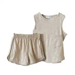 Walmart Utlike Boys Shorts Set Summer 2 Piece Set Of Shorts Boy Skin Friendly Set Size 3 Years-4 Years offer