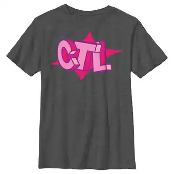 Walmart Boy's Fortnite Cuddle Team Leader Pink Logo Graphic Tee Charcoal Heather X Large offer