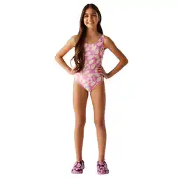 Walmart Regatta Girls Orla Kiely Jasmine Flower One Piece Bathing Suit offer