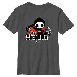 Walmart Boy's Tokidoki Adios Portrait Graphic Tee Charcoal Heather X Large offer