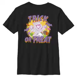 Walmart Boy's Care Bears Halloween Trick-Or-Treat Cheer Bear Mummy Graphic Tee Black X Large offer