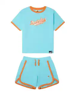Walmart Boardies girls Boardies¨ Logo Tee & Short Set, 11-12 offer