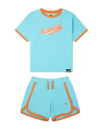 Walmart Boardies girls Boardies¨ Logo Tee & Short Set, 11-12 offer