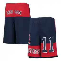 Walmart Youth Rafael Devers Navy Boston Red Sox Pandemonium Name & Number Shorts offer
