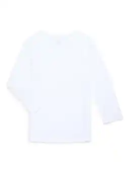 Walmart Wonder Nation Boys Adaptive Abdominal Port Tee with Long Sleeves, Sizes 4-18 & Husky offer