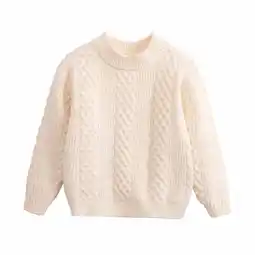 Walmart Mlzmgr Baby Clothes Toddler Sweaters Winter Boys Girls Soft Warm Pullover Kids Thick Comfy Knit Tops offer