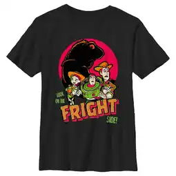 Walmart Boy's Toy Story Halloween Look on the Fright Side Graphic Tee Black Small offer