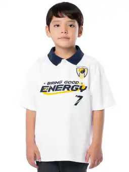 Walmart Wonder Nation Boy's Short Sleeve Graphic Polo T-Shirt, Sizes 4-18 & Husky offer