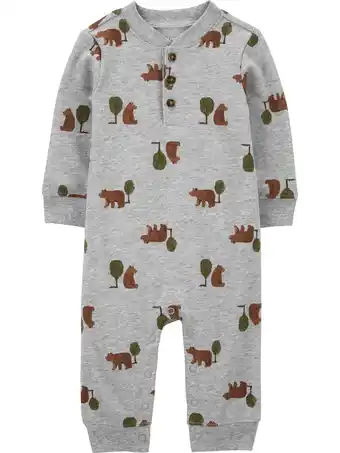 Walmart Carter's Child of Mine Baby Boy Jumpsuit, One-Piece, Sizes 0/3-24 Months offer