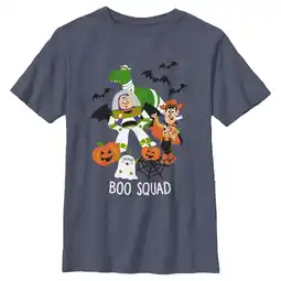 Walmart Boy's Toy Story Halloween Boo Squad Graphic Tee Navy Blue Heather Small offer