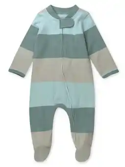 Walmart Honest Baby Clothing Baby Boy or Girl Gender Neutral Organic Cotton Sleep N Play (Preemie-9 Months) offer