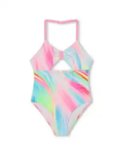 Walmart Billieblush girls Stripe Swimsuit, 3Y, Multicolor offer