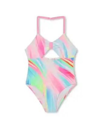 Walmart Billieblush girls Stripe Swimsuit, 3Y, Multicolor offer