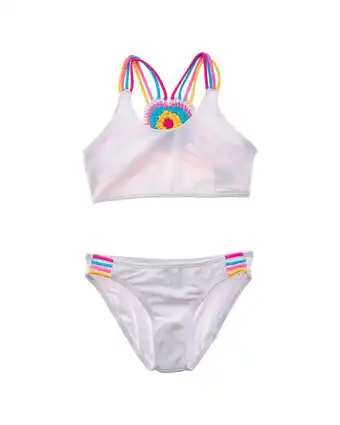 Walmart LITTLE PEIXOTO girls Mona Bikini Set, 12 offer