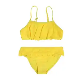 Walmart Toddler Girl 2 Piece Swimsuit Sport Soild High Waist Bikini Set Swimwear Bathing Suit for Girls offer