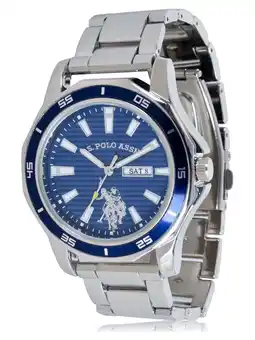 Walmart U.S. Polo Assn. Adult Male Watch Analog with Navy Dial (USC80525WM) offer