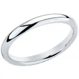 Walmart PORI JEWELERS 925 Sterling Silver Comfort Fit Wedding Ring for Men & Women, Tarnish Resistant offer