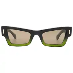 Walmart Ferragamo Brown Cat Eye Ladies Sunglasses SF2006S 316 53 offer