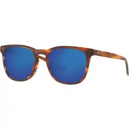 Walmart Costa Del Mar SUL191OBMGLP Sullivan Matte Tortoise/Blue Mirror Polarized Glass Mens Sunglasses offer