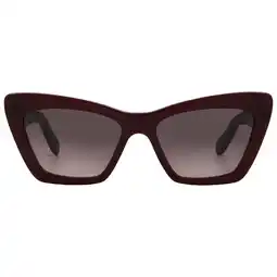 Walmart Salvatore Ferragamo SF929S Full Rim Cat-Eye Bordeaux Sunglasses offer