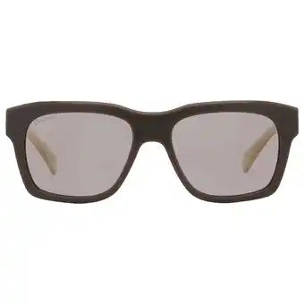 Walmart Salvatore Ferragamo Khaki Square Men's Sunglasses SF1087S 324 56 offer