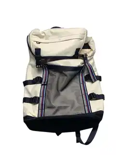 Walmart Tommy Hilfiger Men's Flap Buckle Logo Backpack Bag Calico Beige offer