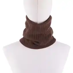Walmart YOTMKGDO Neck Warmer, Winter Scarf Men Women Warm Knitted Ring Scarves Wool Thick, Coffee offer